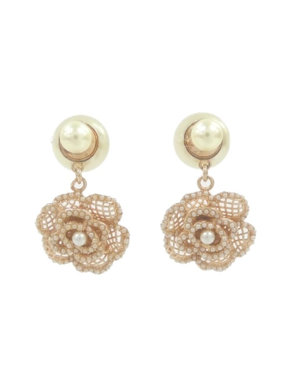Dior Tribal Earrings Pink